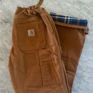 Carhartt Boy’s Flannel Lined Pants 12